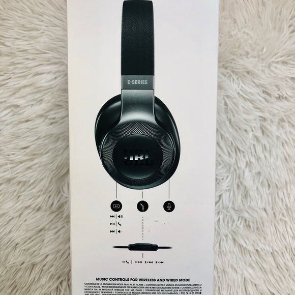 š§Harman JBL E55BT Wireless Over-Ear Headphones - Picture 4 of 5